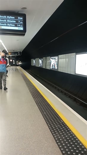 NEWCASTLE METRO 555031 ARRIVING AT CENTRAL STATION.10 10 25.NEIL HAYTON RAILWAY MEMORIES.#railway