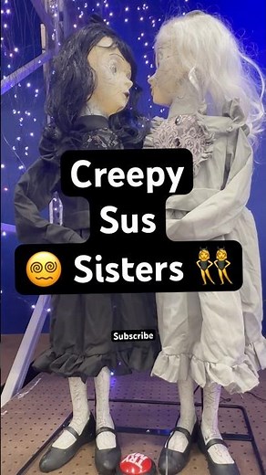 Creepy Twins Animatronic 👭 (3 Ft) | Lowe’s Halloween 2025