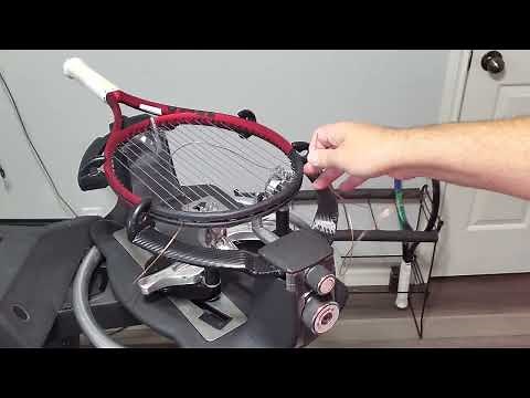 2022 Wilson Clash V2 98 step by step stringing instructions