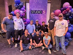 The Crew: Collectively working with Studio 5 for 170 years