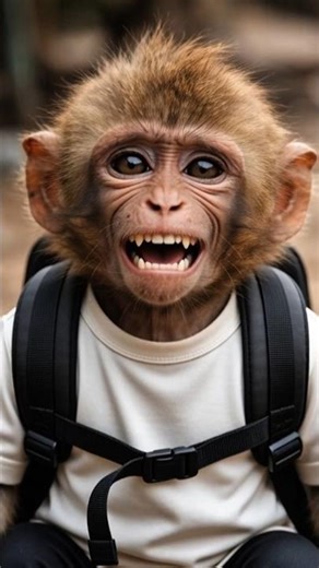 An Old Woman Helps a Poor Monkey 🐒❤️