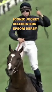 1.3K reactions · 36 comments | Remember This In The Epsom Derby?! Who Wins It In 2025, in Just A Few Weeks Time? #horse #MickaelBarzalona #epsomderby #iconic #jockey #celebration #horseracing | Horse Racing Away Days | Facebook