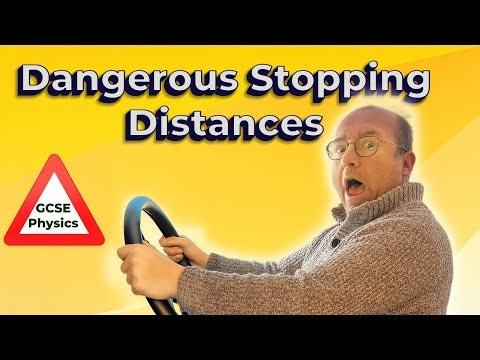 Stopping Distance Explained (GCSE Physics) | Thinking vs Braking Distance