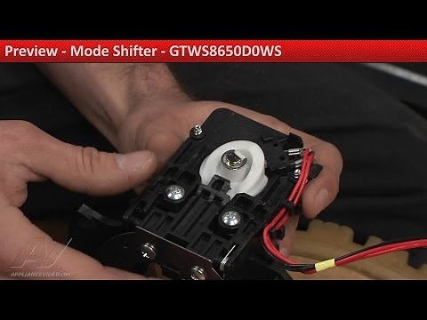 GE Washer - Unit Starts Then Stops - Mode Shifter Repair and Diagnostic