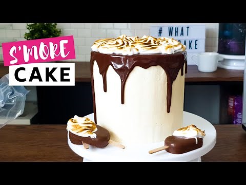 How To Make S'mores Cake │What The Bake