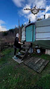 284K views · 5.9K reactions | Living Full-Time in a Yurt: Her Unique Life in Northern Europe | Alternativehouse | Facebook
