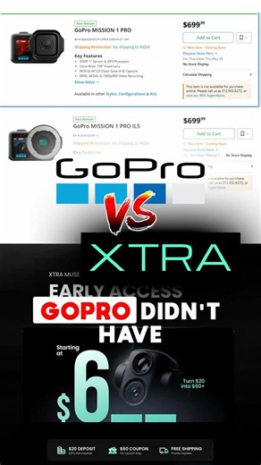 The Pre-Order Trap? GoPro vs Xtra Muse 2 Pro #GoPro #ActionCamera #CameraGear
