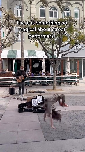 Something is definitely magical about street performers especially when they move you to feel and dance. So happy we ran into @sethbaermusic on the streets of Santa Monica! 🎶🕺 #streetperformer #talented #musically #musicality | Boss Baby Brody