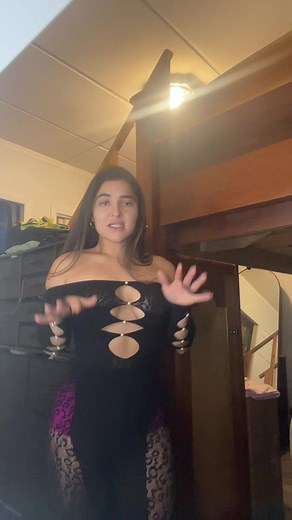 Cute Night Out Look: Daring Dress Without Underwear