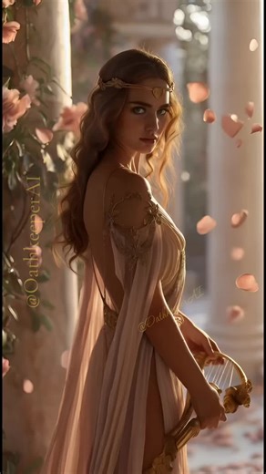 Erato, the Muse who turns emotion into melody.✨🪉🎶 #Erato #GreekMythology #mythtok #DivineFeminine #aesthetictok