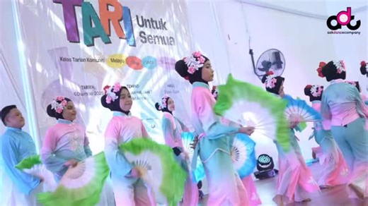ASK Dance Company (Malaysia) on Instagram: "We are deeply honoured to have organised Tari Untuk Semua 2025, a community development programme that celebrates access, inclusion, and the joy of dance. This showcase marks the final performance of students from B40 families in PPR Ampang Hiliran — a testament to their dedication, growth, and spirit. Over five months, the students learned Zapin Pekajang, Chinese Fan Dance, Indian Stick Dance, and Street Dance — experiencing the rich variety of dances