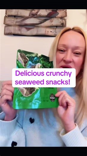 Delicious crunchy seaweed snacks! #snacks #seaweedchips #seaweedsnack #seaweed #bibigo