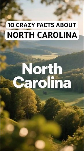 10 CRAZY Facts About North Carolina. #northcarolina #crazyfacts #funfacts #facts