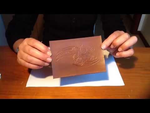 How to dye leather. Technique No. 2. Deep dyeing