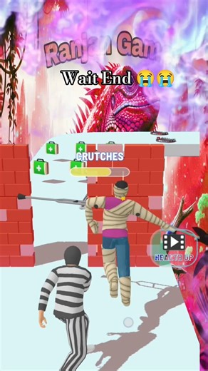 ❓Can you pass this level ❓| Healthy Runner Game | Please Help 😭