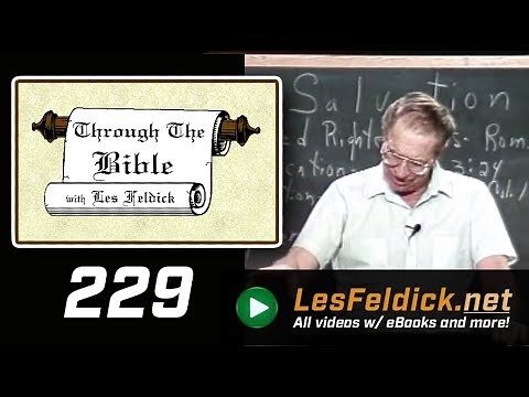 [ 229 ] Les Feldick [ Book 20 - Lesson 1 - Part 1 ] Last Study in Acts