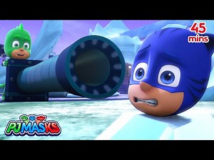 Gekko's Frozen Plan 🧊 | PJ Masks | Cartoons for Kids | #superheroes #pjmasks - Videos For Kids