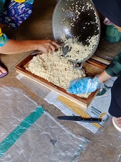Cara Membuat Jipang Manis dengan Beras Ketan