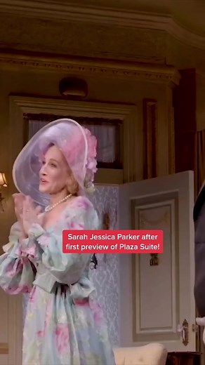 Sarah Jessica Parker, Matthew Broderick, and the cast of #PlazaSuite are now in performance on #Broadway #sjp #fyp #theatre