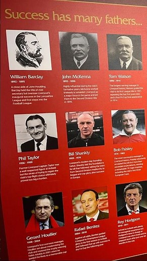 Liverpool FC Managers 🔴⚽ From Legends of the Past to Today!