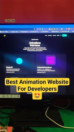 React Animation website part 14 ☠️.#shorts #codinglife #programming