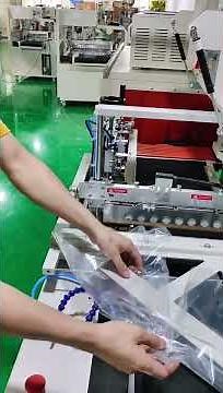 How to thread film roll L bar shrink wrapping machine