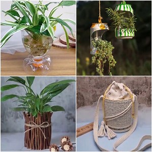 530K views · 10K reactions | The prettiest vases you can make with recycling items | Bloom | Facebook