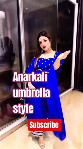 Umbrella Frock Design | Anarkali Dress 👗❤️