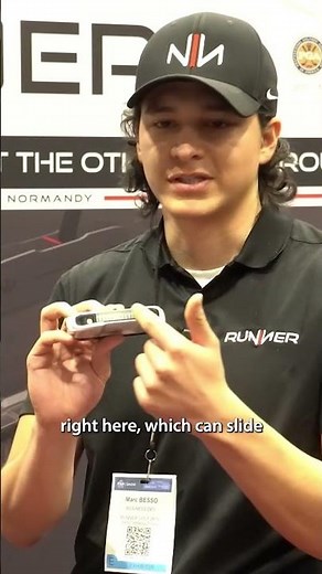 Modular putter from RUNNER with custom Garsen Golf grip #feelthedifference #golf #golfequipment