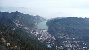 Nainital City Lake Drone View Naina Stock Footage Video (100% Royalty-free) 1085538650 | Shutterstock