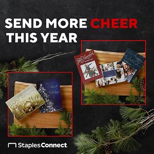 3.9K views · 25 reactions | This season, send smiles across the miles. Reconnect with friends and family by creating your own custom holiday cards: https://bit.ly/3pOmi8T | Staples | Facebook