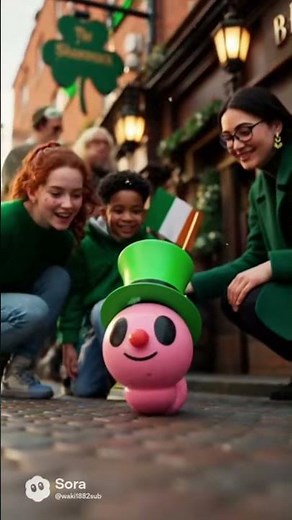 ワッピーのセント・パトリックス・デー編（ワキ製薬の公式キャラ）