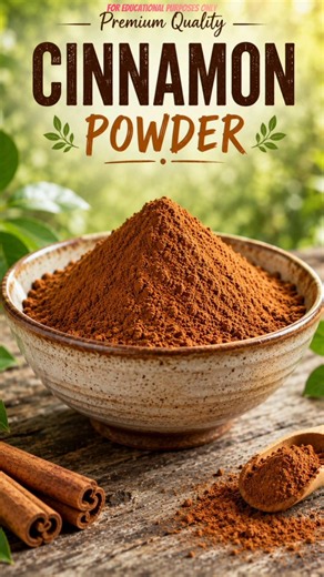 Top 5 Powerful Health Benefits of Cinnamon Powder! 🌿 #shorts #viral #cinnamonpowder #reels