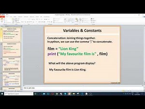 Lesson 1 - Theory - Python introduction - print and input function