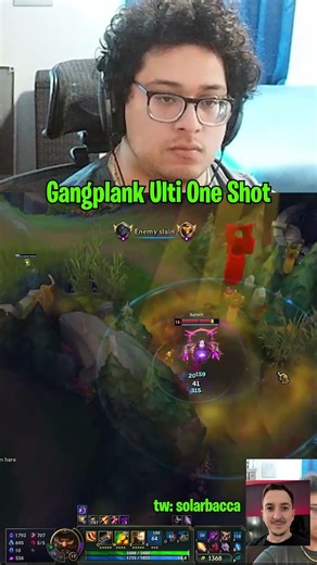 Gangplank One Shotting Players With Ult #leagueoflegends