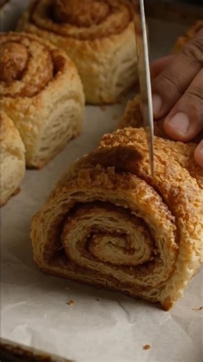 10-Minute Lazy Cinnamon Rolls Recipe! 🥐🔥 (Easy Bread Hack ASMR)