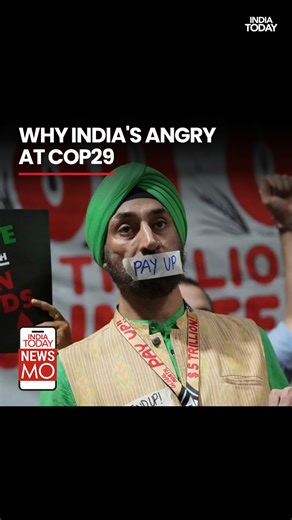 Watch why India lashed out COP29 attended by nearly 200 countries in Baku, Azerbaijan. #NewsMo #COP29 #India #Baku #Azerbaijan | India Today