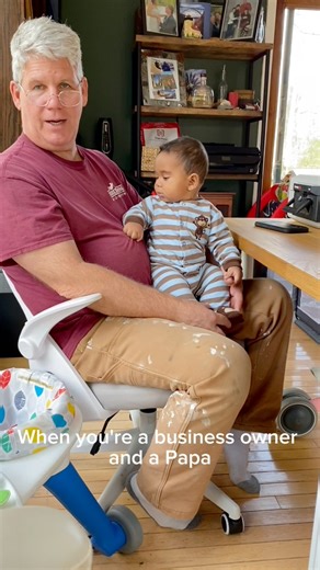 No other feeling compares to walking in the door and hearing little feet run down the hallway yelling "Papa, Papa!" | Schultz Roofing