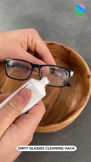 Dirty glasses cleaning hack | Magic Hands Creations