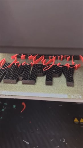 Mihai Stanimir on Instagram: "Happy New Year! 🎉🥂 Starting 2026 with these stunning 3D printed "Happy New Year" lettering decorations – super easy and festive! ✨ Models: https://makerworld.com/en/models/1729835-00041-happy-new-year-lettering#profileId-2182006 https://makerworld.com/en/models/2127492-happy-new-year-lettering#profileId-2303499 Who's ready for a creative new year? 🖨️🎆 #mihaidesigns #3Dprinting #HappyNewYear NewYearDecor 3Dprint FestiveVibes MakerLife"