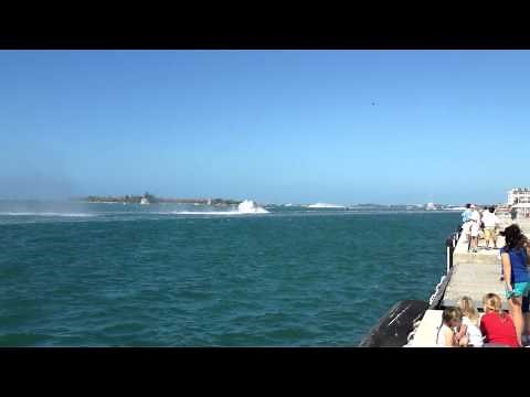Boat crash 2 men killed