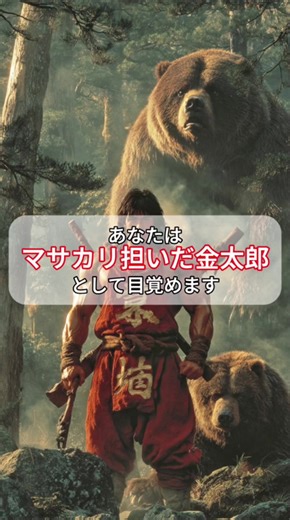 あなたはマサカリ担いだ金太郎として目覚めます。 ※この動画はフィクションです。素材含めオリジナルのものであり、低品質に該当しません。また、誤情報を広めるためのものでもありません。 #POV #体験 #AI #歴史