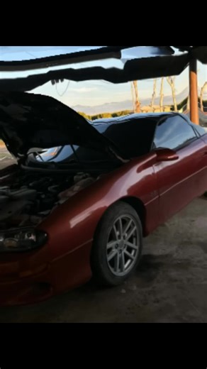 once upon a time there was this 🦴 Stock LS1 6 speed 2001 Sunset Orange Metallic Camaro SS that had a Bright Future… #builtnotbought #lsx #carcommunity #chevy #camaro