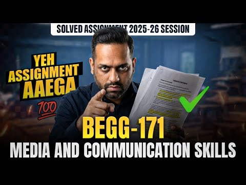 BEGG 171 Solved Assignment June 2026 | BEGG 171 Solved Assignment – 90+ Marks or Regret!