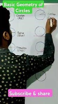 Basic Geometry of Circles|#Ravishankar Educator #education #learning