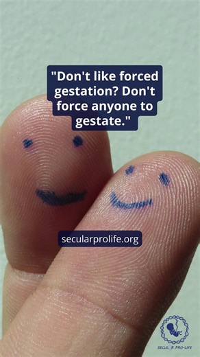 12K views · 234 reactions | Different words, same message: “If you don’t like abortion, don’t get one.” Either way, they're avoiding the truth. Read "The problem with 'If you don’t like abortion, don’t get one'” on our Substack: https://ow.ly/ALJz50X0wP7 | Secular Pro-Life | Facebook