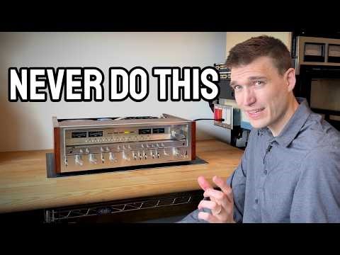 3 Mistakes That Slowly Kill Your Vintage Receiver