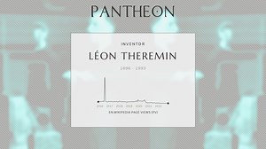 Léon Theremin Biography | Pantheon