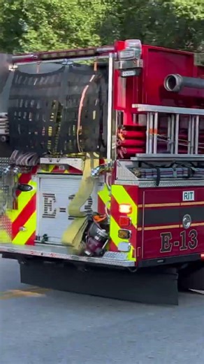 BCoFD Battalion Chief & Engine 13 Responding to an Appliance Fire 08-22-25