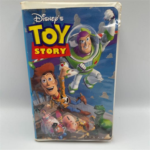Disneys Toy Story (1995) VHS Full-length Animated Film Buzz & Woody - Etsy UK